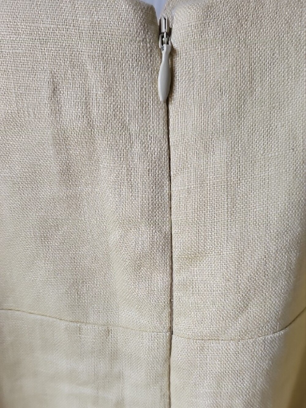 FARM Rio Olive/Sand Color Flower A-Line Linen Midi Dress - Picture 5 of 11